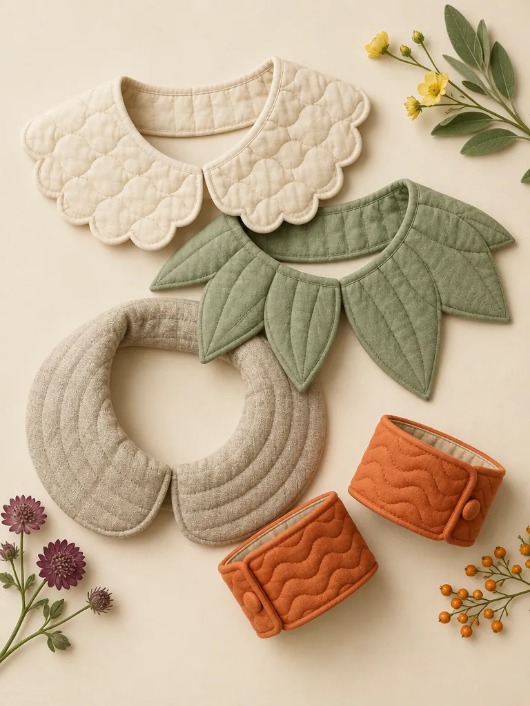 Soft Collars & Cuffs — quilted accessories